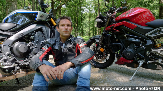 Conduire sa moto en tongs, short et tee-shirt, c'est trop chaud… 