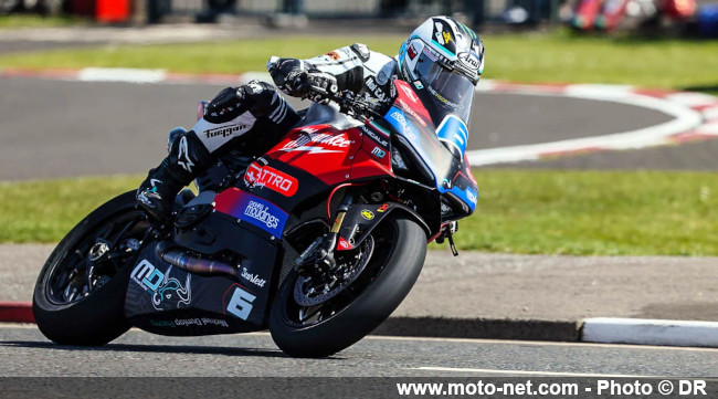 Victoires de Dunlop et Todd en ouverture de la NW200 2025