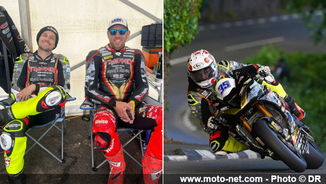 Tombé à la NW200, Pierre-Yves Bian est incertain pour le Tourist Trophy