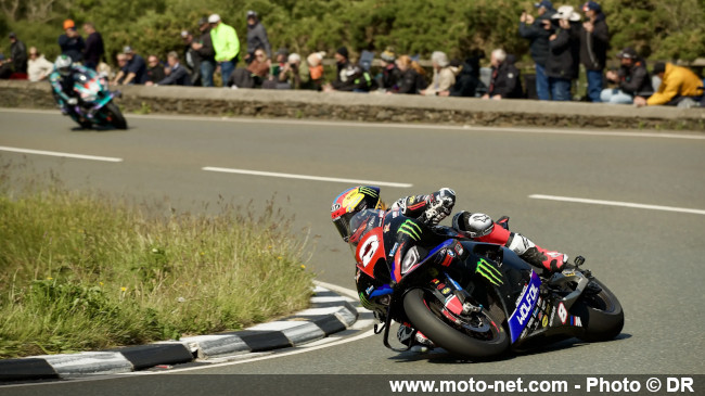 Harrison et Dunlop concluent un Tourist Trophy 2025 sans Senior TT