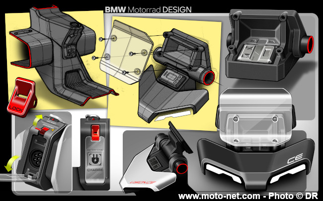 BMW Motorrad dévoile sa rétro-vision du scooter à conduire sans casque 
