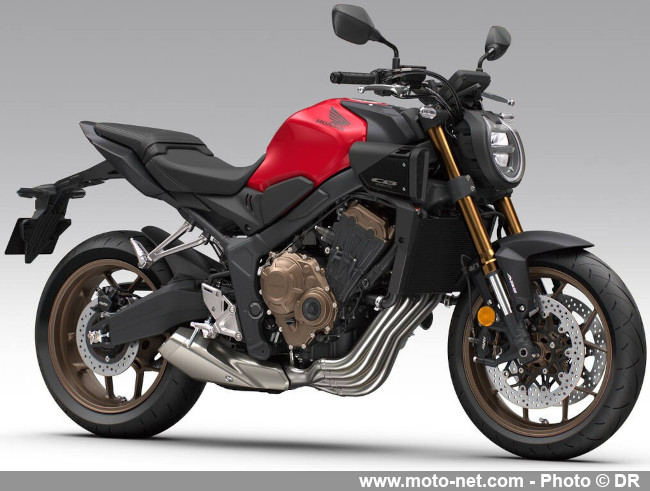 Nouveaux coloris 2026 pour les Honda CB650R et CBR650R