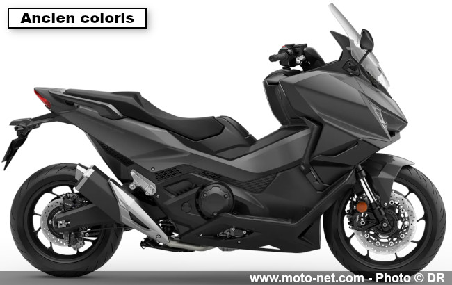 Pour 2026, Honda décore son X-Adv 750 et blanchit son Forza 750