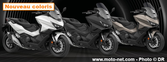 Pour 2026, Honda décore son X-Adv 750 et blanchit son Forza 750