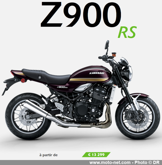 Les Kawasaki Z900 RS plus sophistiquées en 2026 coûteront moins cher ! 