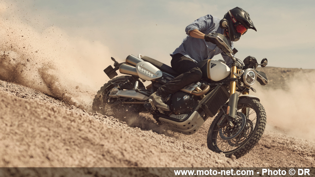 Triumph muscle son Scrambler 900 et perfectionne son 1200 XE pour 2026