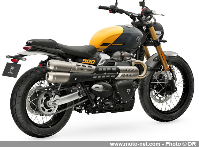 Triumph muscle son Scrambler 900 et perfectionne son 1200 XE pour 2026