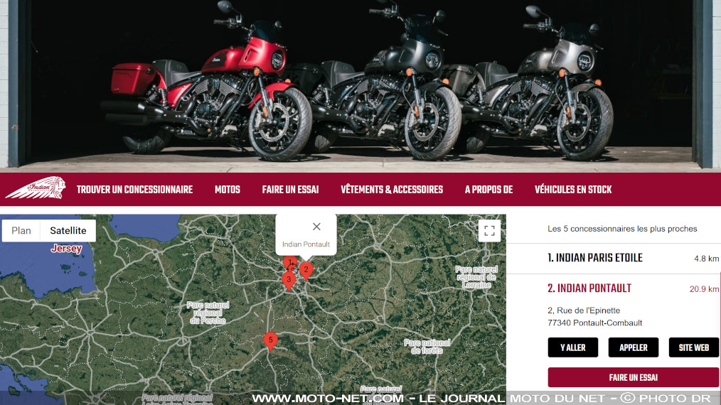 Pas de vacances pour Indian Motorcycle et ses nouvelles concessions