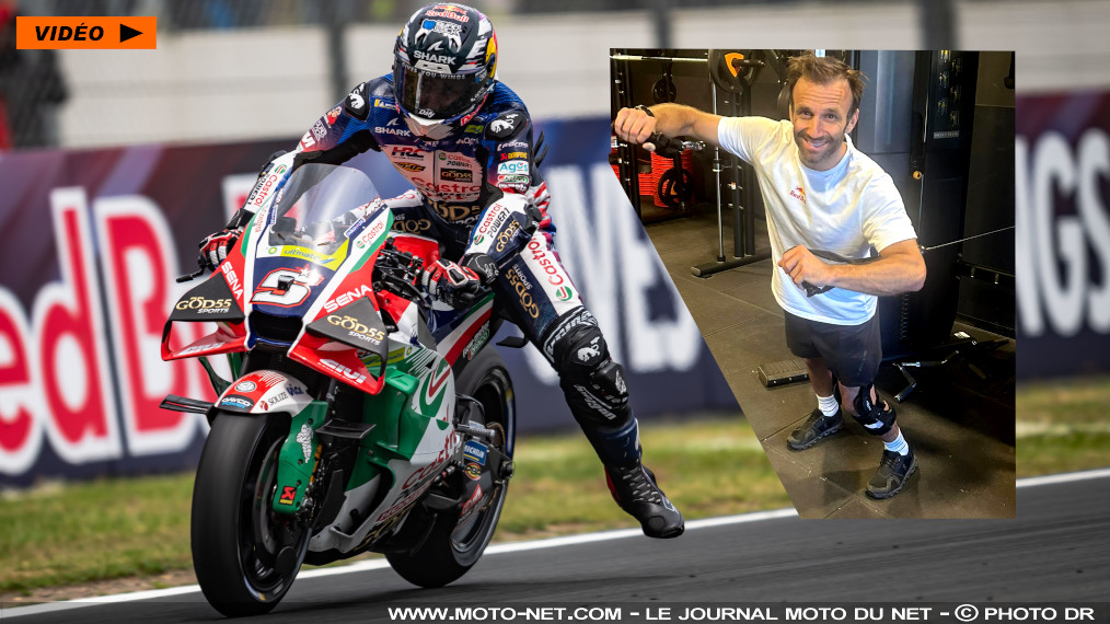 Johann Zarco brûle d'impatience et s'entraîne beaucoup

Un mois après son effroyable accident au GP de Catalogne 2026, Johann Zarco partage son impatience et son optimisme. Entre rééducation et guitare, le tout en famille, notre double champion Moto2 et mémorable vainqueur du GP de France 2025 attend le feu vert… pour se faire opérer du genou. Courage, Jojo !
