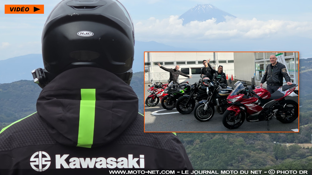 Kawasaki La Défense et ses clients posent les roues au Japon