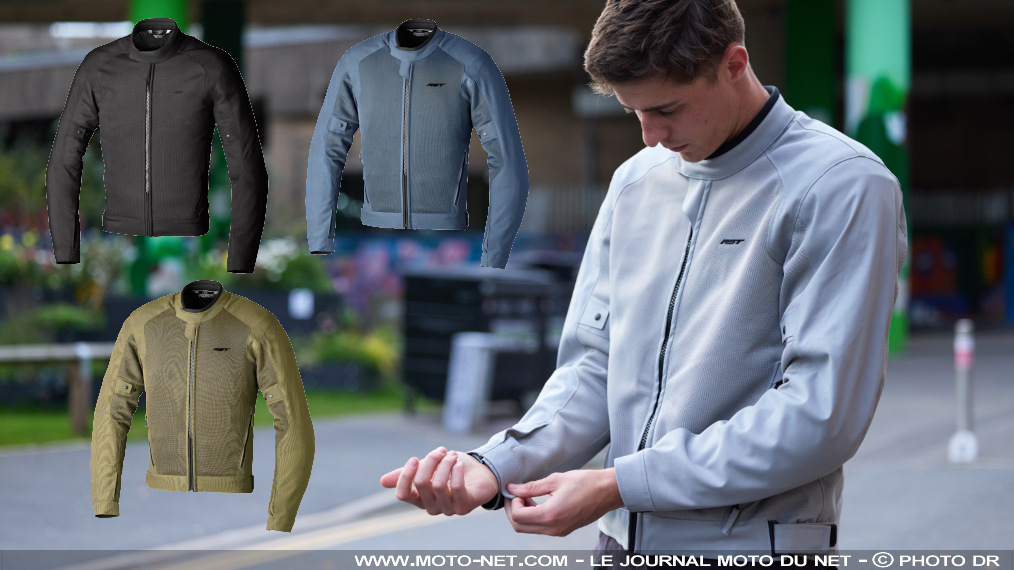 Blouson d'été RST Spectre Air, pour ne plus se faire suer à moto...