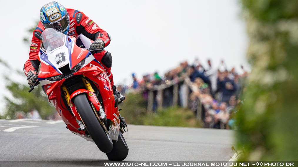 Dean Harrison, grand vainqueur d'une petite Senior TT 2026