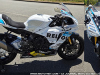 Illustation de : Le champion Mathieu Gines vend sa Yamaha R1 M...mmmerveilleuse !